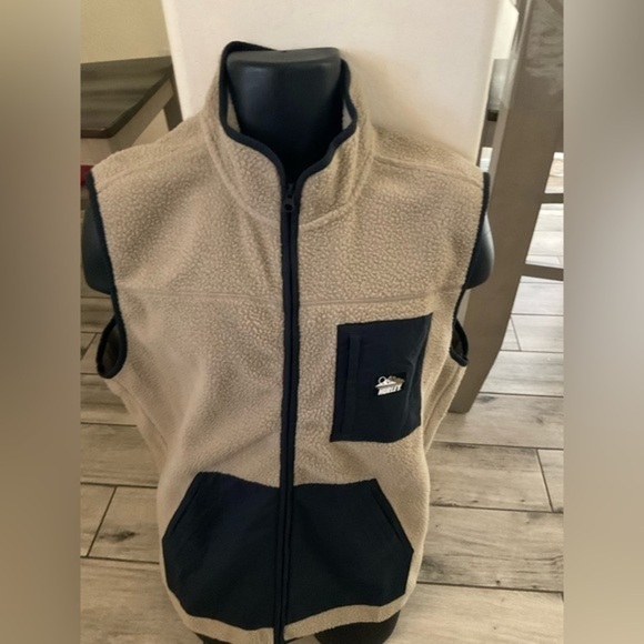 Hurley Other - New Mens The Hurley pocket  Peak Fleece Vest Vest Full Zip Jacket Coat size
